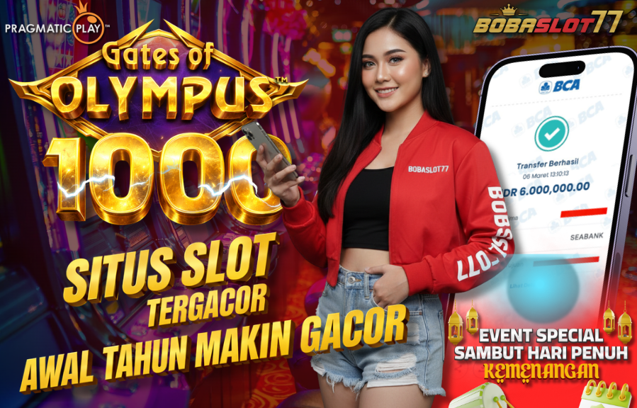 Selamat kepada user id : go*****33 Wede Rp 6.000.000 di Game GATES OF OLYMPUS 1000 PRAGMATIC PLAY Cair Gk Sampe 1 Menit! Menang Mudah di Bobaslot77